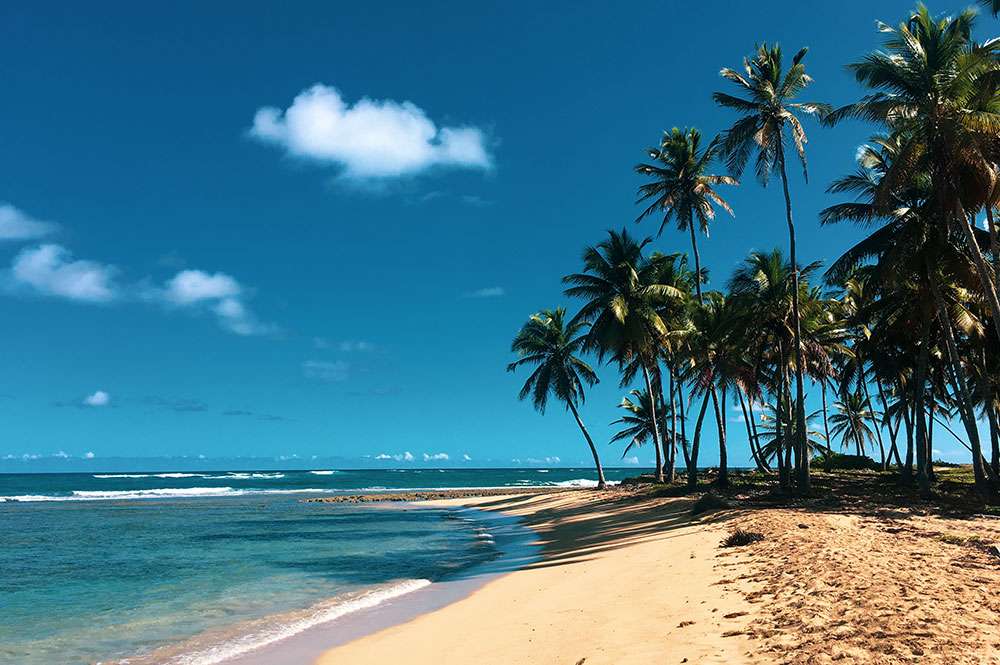 spiaggia della repubblica dominicana