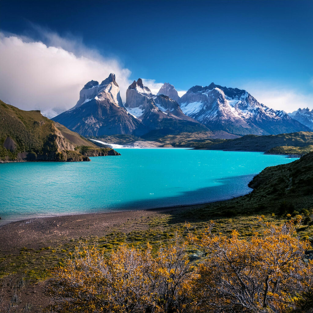 Parco-Nazionale-Torres-del-Paine,-Cile